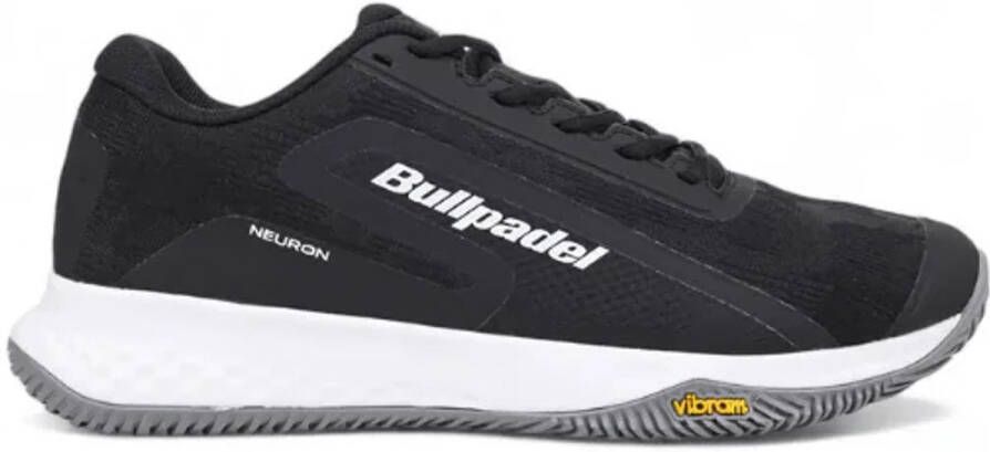 Bullpadel Padel Schoenen Neuron Vibram Zwart