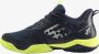 Bullpadel Padelschoenen Vertex Grip 22 Blauw Geel - Thumbnail 1