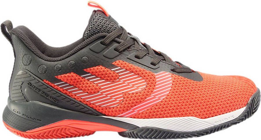 Bullpadel Vertex Grip Heren Sportschoenen Padel Smashcourt zwart oranje