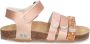 BunniesJR 224415-596 Meisjes Platte Sandalen Roze Imitatieleer Klittenband - Thumbnail 12