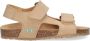 BunniesJR 224419-769 Jongens Platte Sandalen Beige Imitatieleer Klittenband - Thumbnail 6