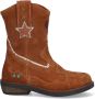 BunniesJR 224827-413 Meisjes Cowboy Boots Bruin Suède Ritssluiting - Thumbnail 2