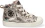 BunniesJR Bunnies JR 221235 906 Hoge Sneakers Goud Print Leer Veters - Thumbnail 1