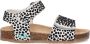 BunniesJR Bunnies JR 222408-500 Meisjes Sandalen Wit Print Imitatieleer Klittenband - Thumbnail 1