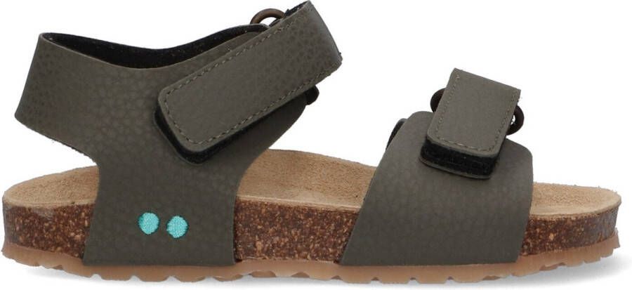 BunniesJR Bunnies JR Bas Beach Jongens Sandalen Groen Imitatieleer Klittenband