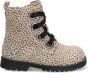 BunniesJR Bunnies JR Tosca Trots Meisjes Biker Boots Beige Suède Veters - Thumbnail 2