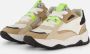 BunniesJR Cody Chunky Sneakers beige Leer Heren - Thumbnail 1