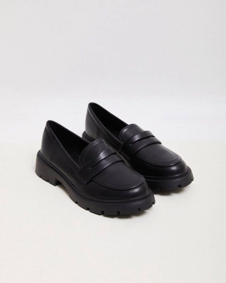 Buonarotti Dames Loafers Zwart Imitatieleer