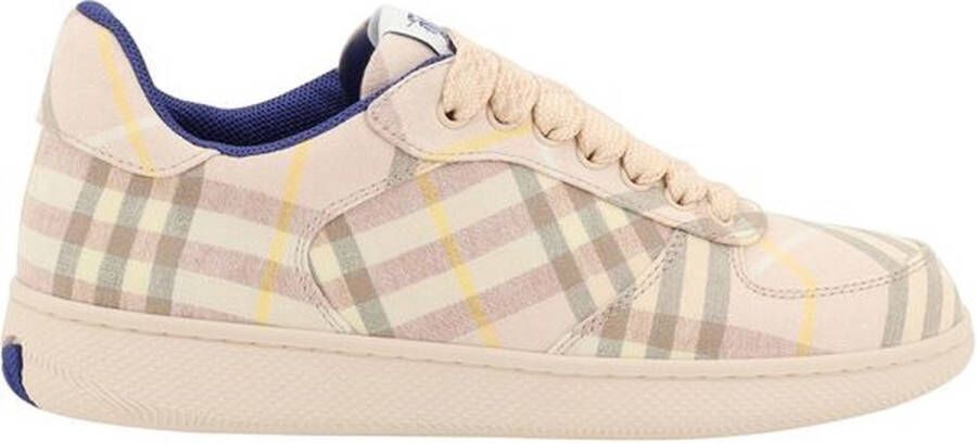 Burberry Geruite Patroon Veterschoenen voor Vrouwen Multicolor Dames