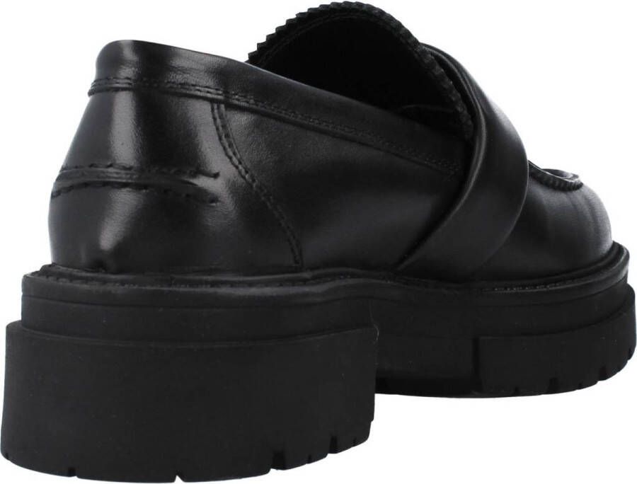 CafèNoir Stijlvolle Loafers voor Vrouwen Black Dames