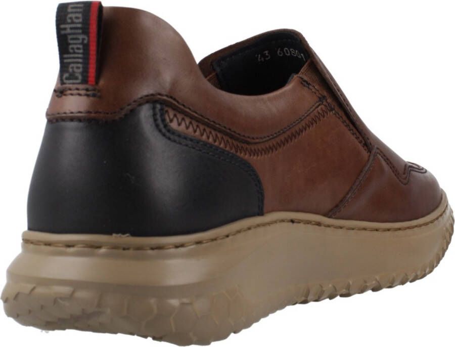 Callaghan Casual Leren Loafers Brown Heren