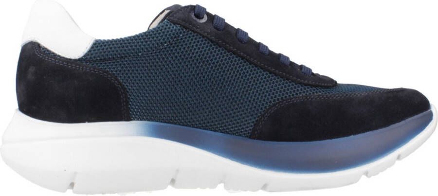 Callaghan Algoritme Sneakers van Stof en Suède Blue Heren