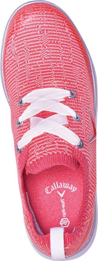 Callaway Golf Callaway Solaire Ladies Waterproof Golf Shoes (Pink)