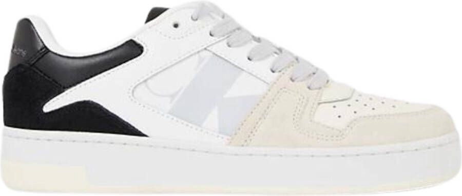 Calvin Klein BASKET CUPSOLE LACEUP MIX LTH WN SNEAKER