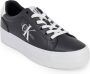 Calvin Klein Flatform Laceup Sneakers Herfst Winter Collectie Black Dames - Thumbnail 1