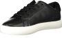 Calvin Klein Jeans Stijlvolle leren sneakers met rubberen zool Black Heren - Thumbnail 4