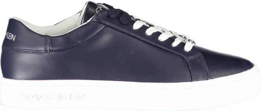 Calvin Klein Blauwe polyester sneaker