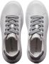 Calvin Klein Witte Leren Sneakers Comfortabele Schuim Binnenzool White Dames - Thumbnail 1