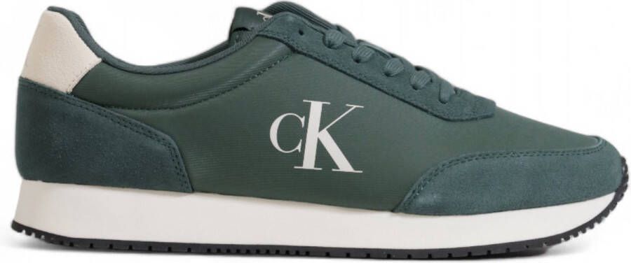 Calvin Klein Iconische Retro Runner Schoenen Collectie Green Heren