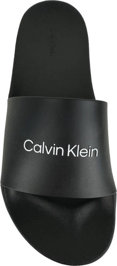 Calvin Klein Heren Slipper Zwart HM0HM01063 BEH CHUNCKY POOL SLIDE RUB