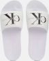 Calvin Klein Jeans Ck Jeans Slide Monogram Co. Slippers Streetwear Volwassen - Thumbnail 5