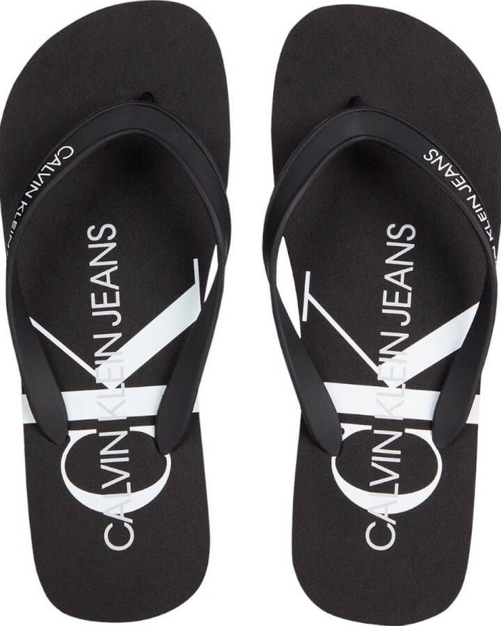 Calvin Klein Jeans Heren Strand Sandalen Lente Zomer Collectie Black Heren