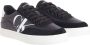 Calvin Klein Jeans Classic Cupsole Laceup Mix Sneakers Zwart Man - Thumbnail 3