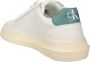 Calvin Klein Jeans Turquoise Veterschoenen voor Heren White Heren - Thumbnail 1