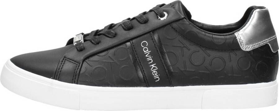 Calvin Klein Low Pro Lace Up-Hf Mn Mix Mt Bt Veterschoenen Laag zwart