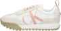 Calvin Klein New Retro Runner Laceup Low Veterschoenen Laag wit - Thumbnail 1