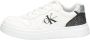 Calvin Klein Patty meisjes sneaker Wit zwart - Thumbnail 1