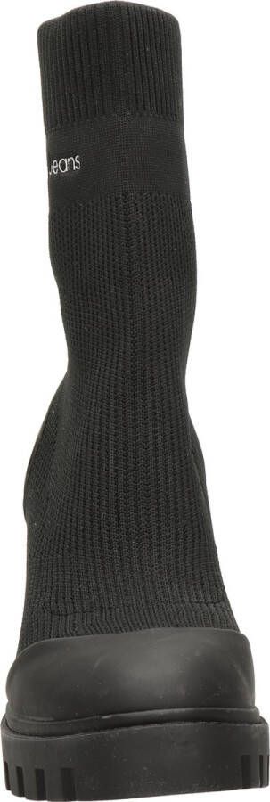 Calvin Klein Highheel-laarsjes PLATFORM KNIT SOCK KNIT WN