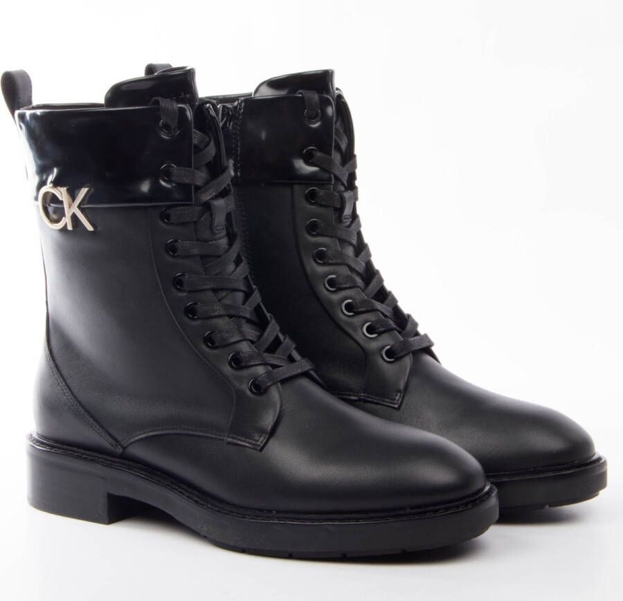 Calvin Klein Jeans Laarzen RUBBER SOLE COMBAT BOOT W HW