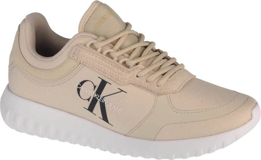 Calvin Klein Runner Laceup YW0YW00466 AEO Vrouwen Beige Sneakers