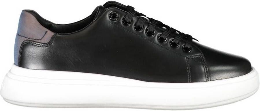 Calvin Klein Sportieve Veterschoenen met Contrastdetails Black Dames