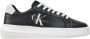 Calvin Klein Sportieve Zwarte Sneakers met Contrastdetails Black Dames - Thumbnail 1