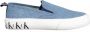 Calvin Klein Lichtblauwe Sneakers voor Dames Blauw Dames - Thumbnail 1