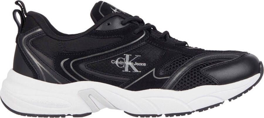 Calvin Klein Retro Tennisegro Herensneakers Black Heren