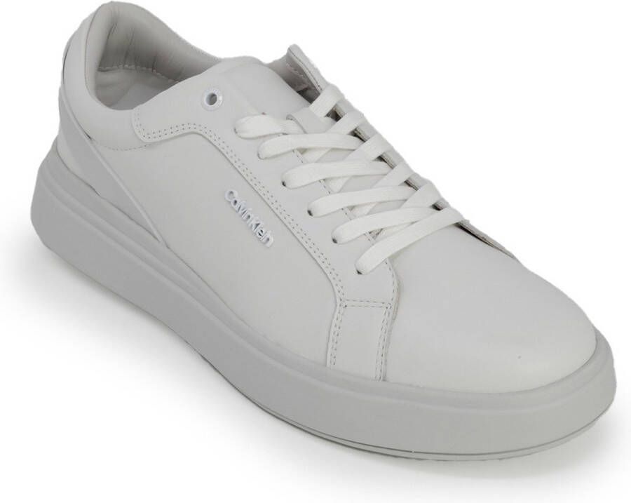 Calvin Klein Sneakers Met Leren Rubberen Zool