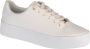 Calvin Klein Flatform Lace Up HW0HW00575 0K4 Vrouwen Wit Sneakers Sneakers - Thumbnail 1