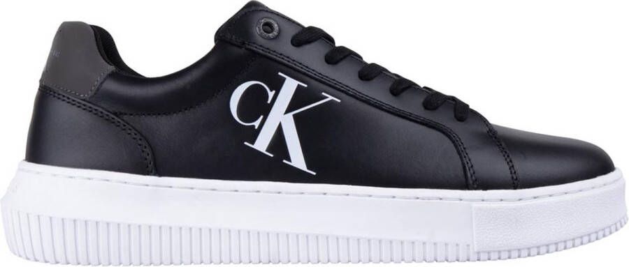 Calvin Klein Plateausneakers SAWYER 20LS met zachte schacht vrijetijdsschoen halfhoge schoen veterschoen