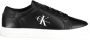 Calvin Klein Sportieve Zwarte Sneakers met Contrastdetails Black Heren - Thumbnail 1