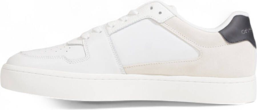 Calvin Klein Lage Cupsole Suède White