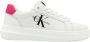 Calvin Klein Sportieve witte sneakers met contrastdetails White Heren - Thumbnail 1