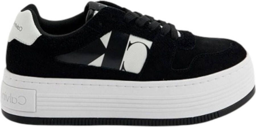 Calvin Klein Lage Mix Platform Schoenen Collectie Black Dames