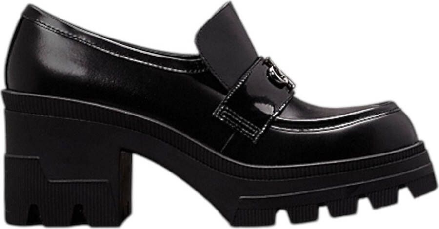 Calvin Klein Chunky Heeled Loafer Herfst Winter Collectie Black Dames