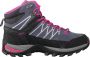 Campagnolo Rigel Mid Outdoorschoenen Dames Wandelschoenen Vrouwen grijs roze zwart - Thumbnail 1