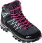 Campagnolo Rigel Mid Outdoorschoenen Dames Wandelschoenen Vrouwen grijs roze zwart - Thumbnail 8