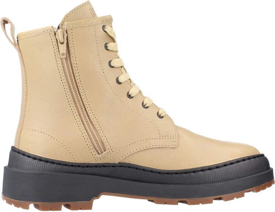 Camper Brutus Trek Leren Enkellaarzen Beige Dames