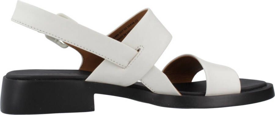 Camper Stijlvolle Platte Sandalen voor Vrouwen White Dames